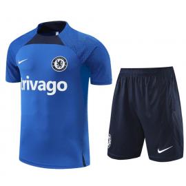 Maillot Chelsea FC d'entrainement Bleu 22/23 +Pantalones