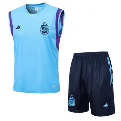 Maillot Sans Manches Argentine Bleu Claro 23/24 + Pantalone