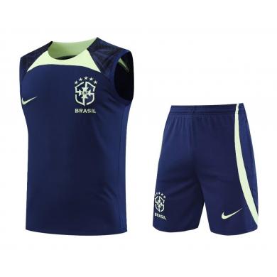 Maillot Sans Manches Brésil Training Kit 22/23 + Pantalone