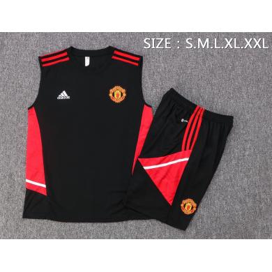 Maillot Sans Manches Manchester United 22-23 + Pantalone