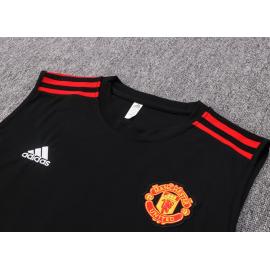 Maillot Sans Manches Manchester United 22-23 + Pantalone