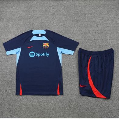 Maillot FC Barcelona dentrainement 22/23 Bleu+ Pantalon