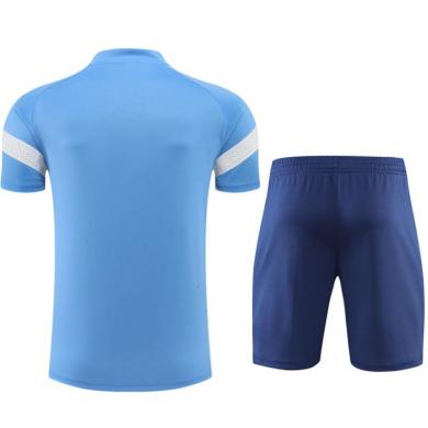 Maillot Manchester City dentrainement 22/23 Bleu+ Pantalon