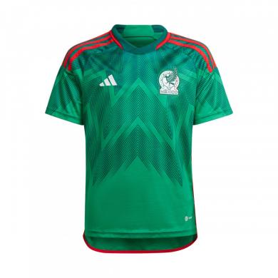 Maillot Mexique Domicile Coupe du monde 2022 Enfant