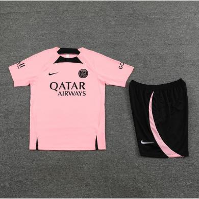 Maillot Paris St. Germain FC Training Rosa 22/23 + Pantalone