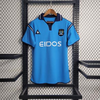 Maillot Retro Manchester City Primera Equipacion 01/02