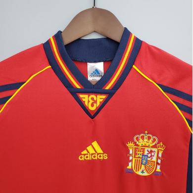 Maillot Retro Espagne Domicile 1998