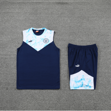 Maillot Sans Manches 22/23 MANCHESTER CITY CONJUNTO DE ENTRENO + Pantalone