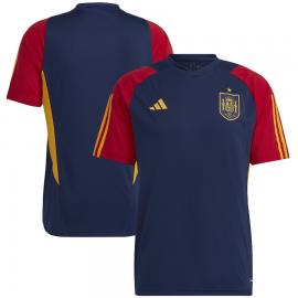 Maillot entrenamiento Espagne Tiro 23 - Bleu marino