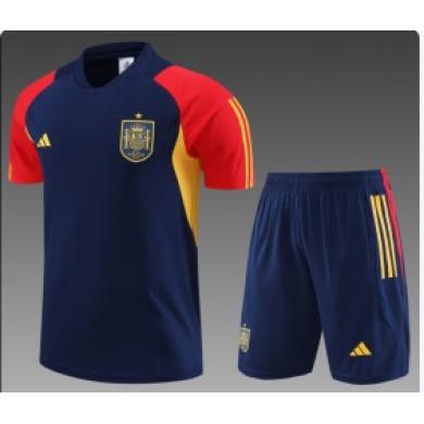 Maillot entrenamiento Espagne Tiro 23 - Bleu marino