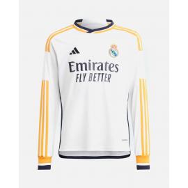 Maillot Manches Longues Domicile Real Madrid 2023/2024 Enfant