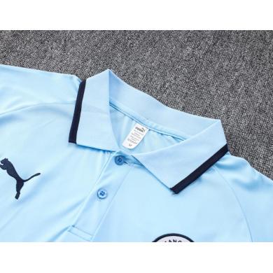 Polo MANCHESTER CITY dentrainement 23/24 Bleu celeste+ Pantalon