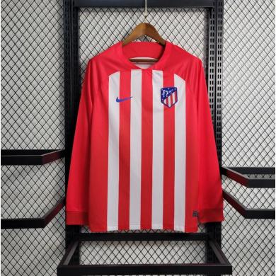 Maillot Atlético Madrid Domicile 23/24 Manches Longues