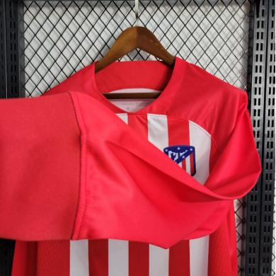 Maillot Atlético Madrid Domicile 23/24 Manches Longues