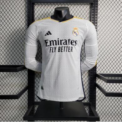 Maillot Real Madrid Domicile 23/24 Manches Longues