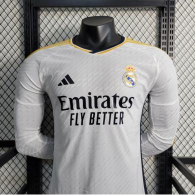 Maillot Real Madrid Domicile 23/24 Manches Longues