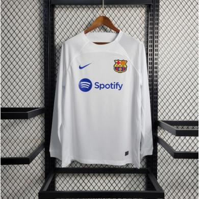 Maillot Barcelona Fc Extérieur 23/24 Manches Longues