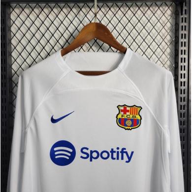 Maillot Barcelona Fc Extérieur 23/24 Manches Longues