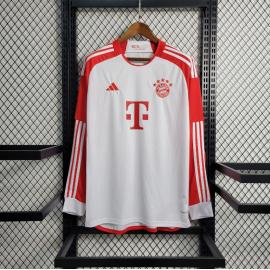 Maillot Fc Bayern Munich Domicile 23/24 Manches Longues