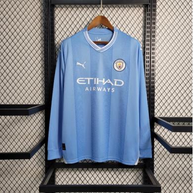 Maillot Manchester City Primera Equipacion 23/24 Manches Longues