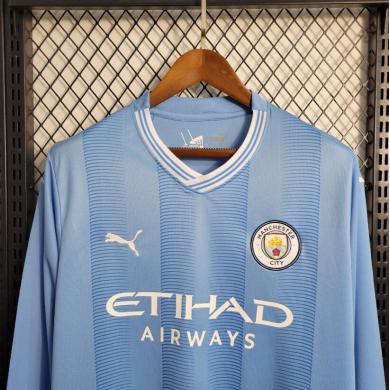 Maillot Manchester City Primera Equipacion 23/24 Manches Longues