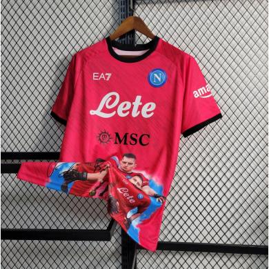 Maillot Napoli Champions Edition Rojo 23-24