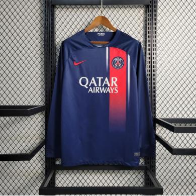 Maillot Paris Saint-Germain FC Domicile 2023-2024 Manches Longues