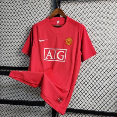 Maillot Retro Manchester United Domicile 07/08