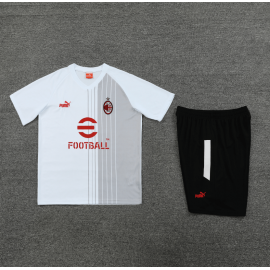 Maillot AC Milan d'entrainement 23/24 Blanc+ Pantalon