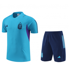 Maillot FC Argentine d'entrainement 23/24 Bleu+ Pantalon