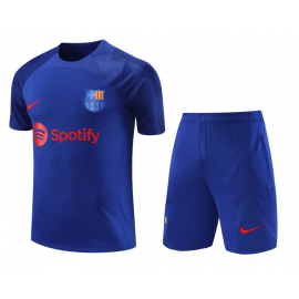 Maillot FC Barcelona d'entrainement 23/24 Bleu+ Pantalon