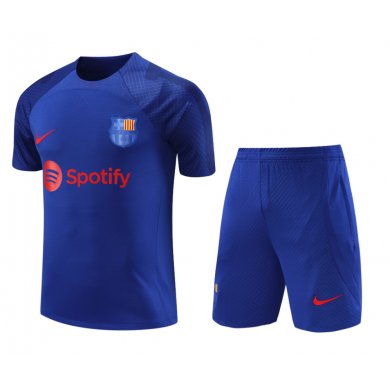 Maillot FC Barcelona dentrainement 23/24 Bleu+ Pantalon