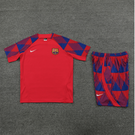 Maillot FC Barcelona d'entrainement 23/24 Rojo+ Pantalon