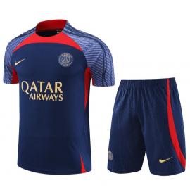 Maillot FC Paris St. Germain d'entrainement 23/24 Navy+ Pantalon