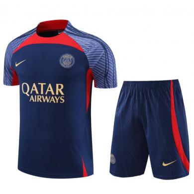 Maillot FC Paris St. Germain dentrainement 23/24 Navy+ Pantalon