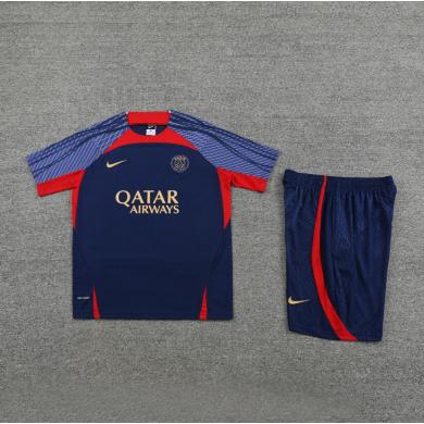 Maillot FC Paris St. Germain dentrainement 23/24 Navy+ Pantalon