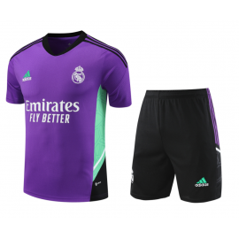 Maillot Real Madrid CF d'entrainement 2022-2023 Púrpura+ Pantalon