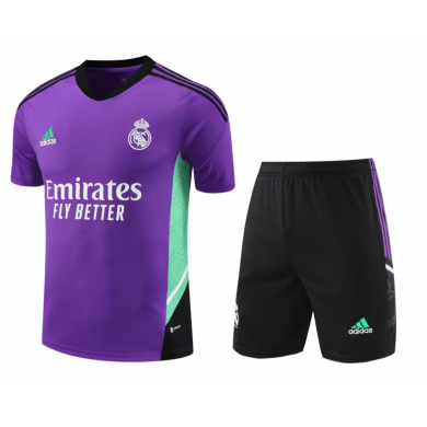 Maillot Real Madrid CF dentrainement 2022-2023 Púrpura+ Pantalon