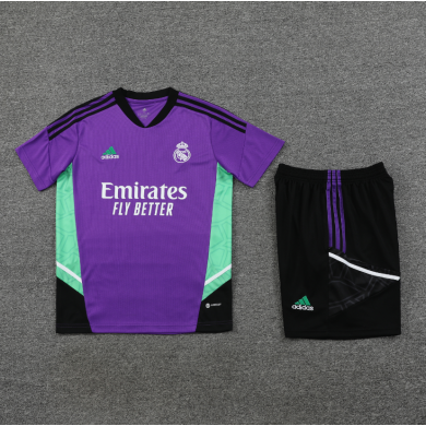 Maillot Real Madrid CF dentrainement 2022-2023 Púrpura+ Pantalon