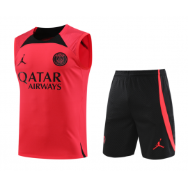 Maillot Sans Manches FC Paris Saint-Germain d'entrainement 23/24 Rojo+ Pantalon