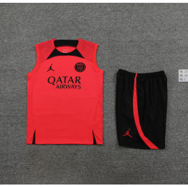 Maillot Sans Manches FC Paris Saint-Germain d'entrainement 23/24 Rojo+ Pantalon