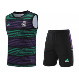 Maillot Sans Manches Real Madrid CF d'entrainement 23/24+ Pantalon