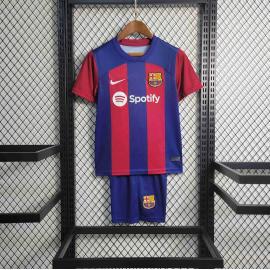 Maillot Barcelona Fc Domicile 23/24 Enfant