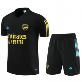 Maillot Arsenal FC Pre - Match 23/24 Noir+ Pantalon