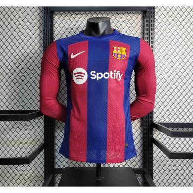 Maillot Barcelona Fc Domicile 23/24 Manches Longues