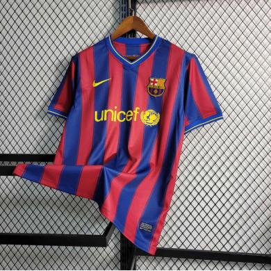 Maillot Retro Barcelona Domicile 09/10