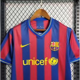 Maillot Retro Barcelona Domicile 09/10