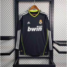 Maillot Retro Real Madrid Extérieur 10/11 Manches Longues