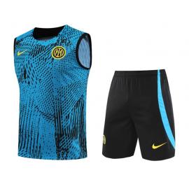 Maillot Sans Manches Inter Milan d'entrainement 23/24+ Pantalon