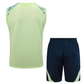 Maillot Sans Manches Brésil d'entrainement 23/24+Pantalones